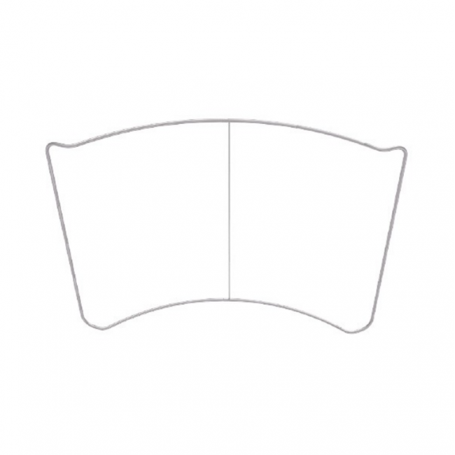 Curve Tension Fabric Display Frame