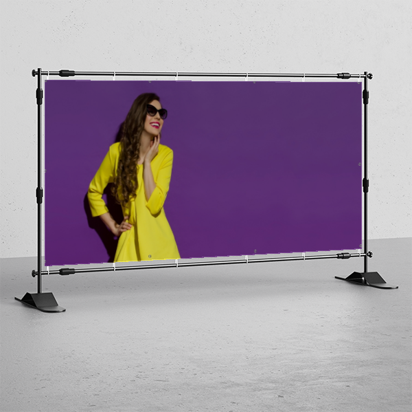 Banner with online design tool / smart editor