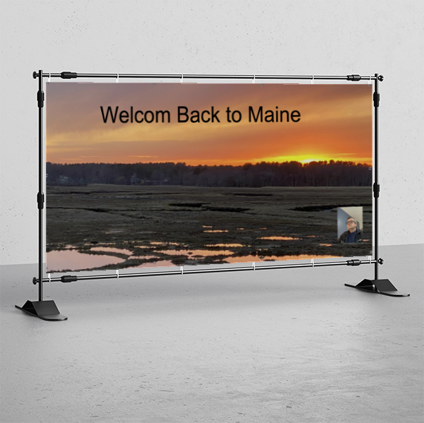 Banner with online design tool / smart editor