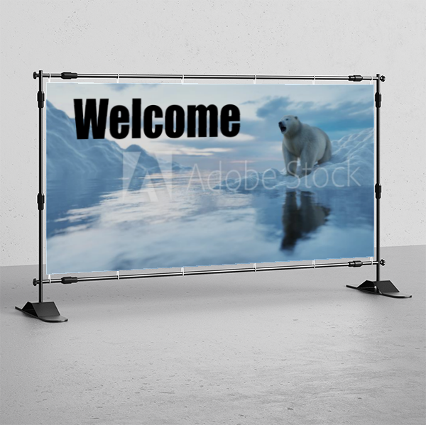 Banner with fixed sizes