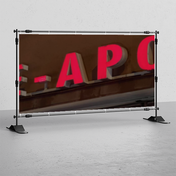 Banner with online design tool / smart editor