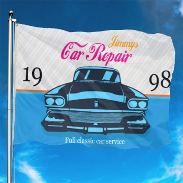 Pre Design Pole flag 3x5ft / 36x60 inch